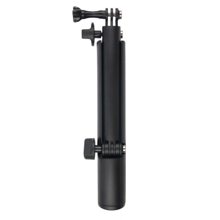 3-Way Monopod + Magic Mount Selfie Stick for GoPro, Insta360, DJI and Other Action Cameras, Length: 24.5-63cm(Black)