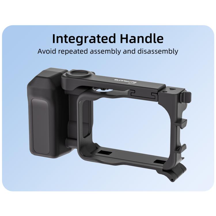 For Insta360 GO Ultra Sunnylife Street Photography Handle Ergonomic Hand Grip Quick Release Shutter Handle, For Insta360 GO Ultra (Black), For Insta360 GO Ultra (White)