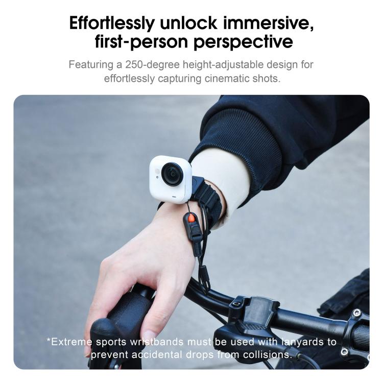 For Insta360 GO Ultra STARTRC Quick Release Fixed Adapter Mount Wristband, For Insta360 GO Ultra