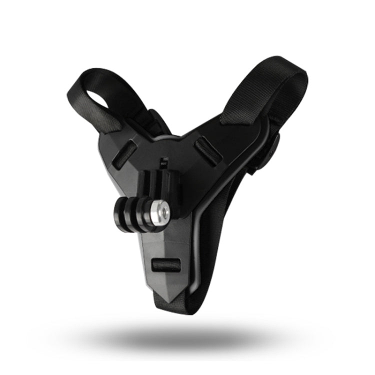 Helmet Belt Mount for GoPro Hero12 Black / Hero11 /10 /9 /8 /7 /6 /5, Insta360 Ace / Ace Pro, DJI Osmo Action 4 and Other Action Cameras(Black)