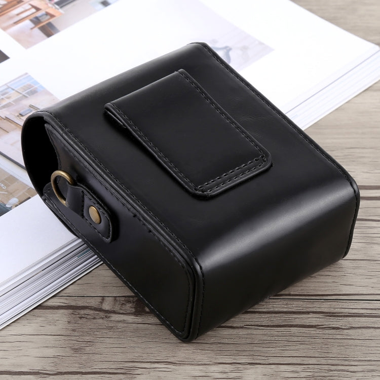 Full Body Camera Buckle Lock PU Leather Case Bag with Hand Strap & Neck Strap for Canon G7X II / G9X Mark II, Sony RX100 / M2, For RX100, For G7X II