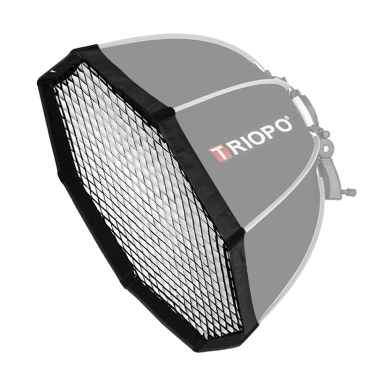TRIOPO S90 Diameter 90cm Honeycomb Grid Octagon Softbox Reflector Diffuser for Studio Speedlite Flash Softbox, Diameter 90cm