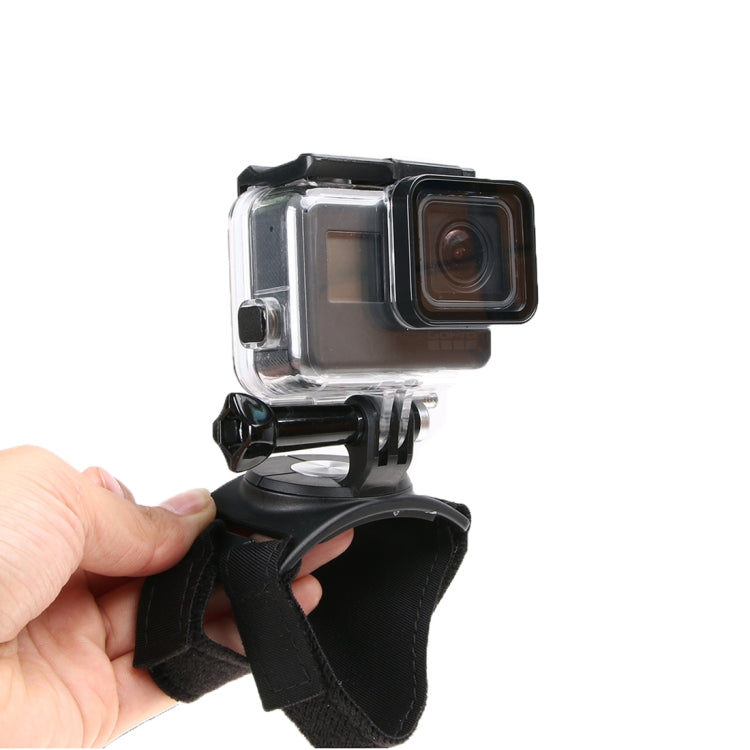 GP278 3-in-1 Hand/Wrist/Leg Straps with 360° Mount for GoPro, Insta360, DJI & Action Cameras (Black)