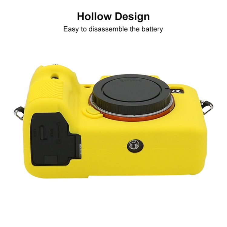 For Sony A7 III / ILCE-7M3 / A7R III Soft Silicone Protective Case, For Sony A7 III / ILCE-7M3 / A7R III