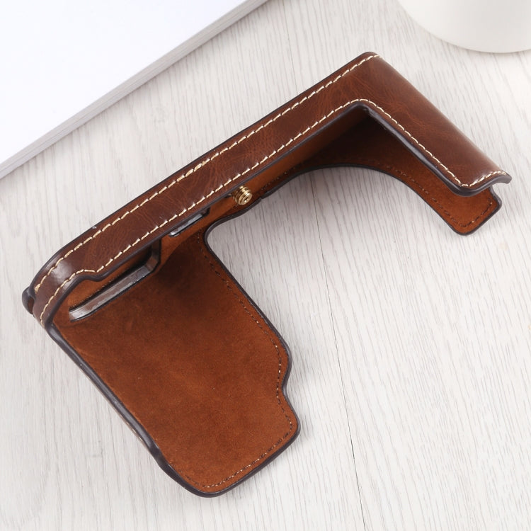 1/4 inch Thread PU Leather Camera Half Case Base for Leica TL (Typ 701), For Leica T701