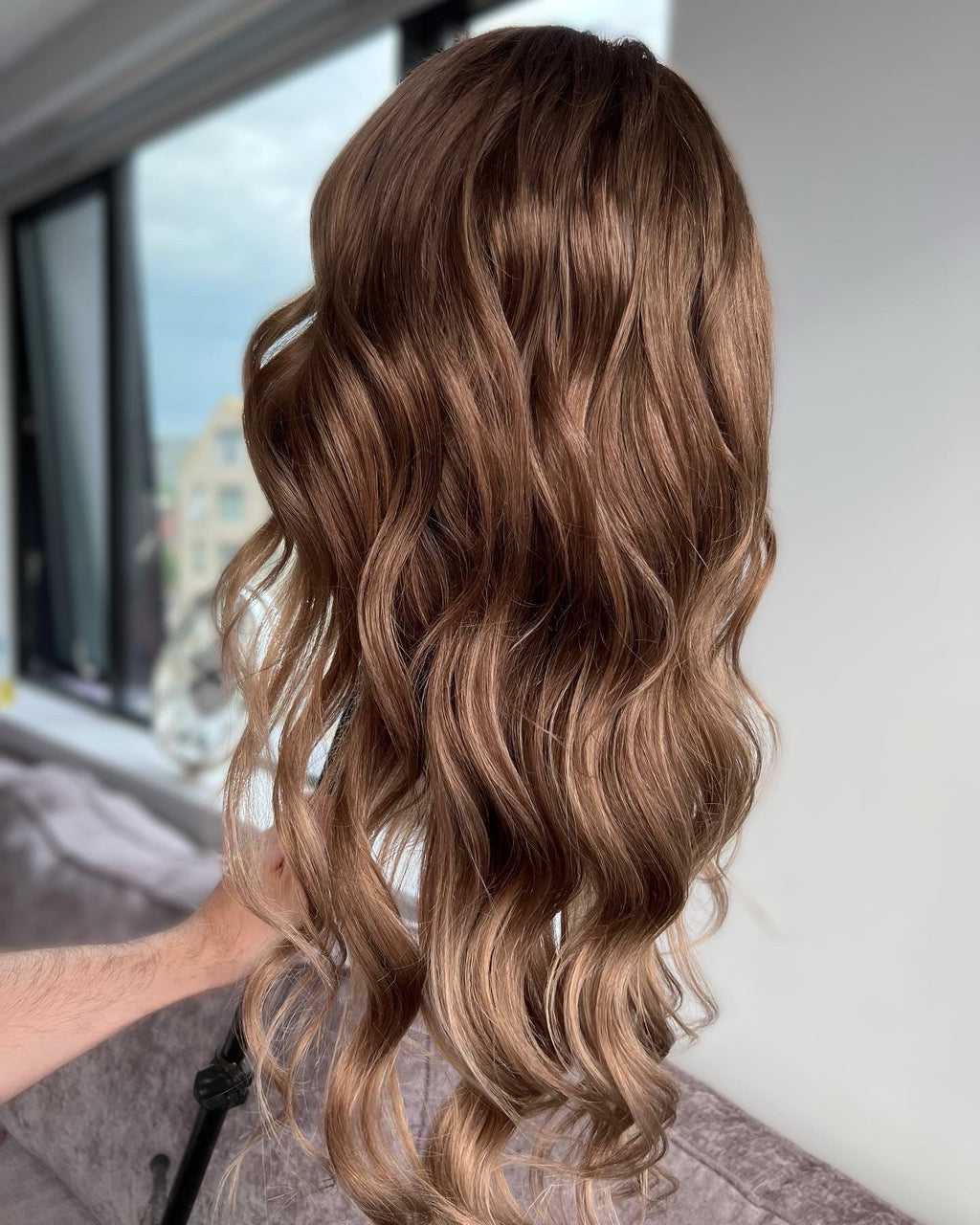 Hekate Mocha Melt - 13"X6" Lace Front Human Hair Wig
