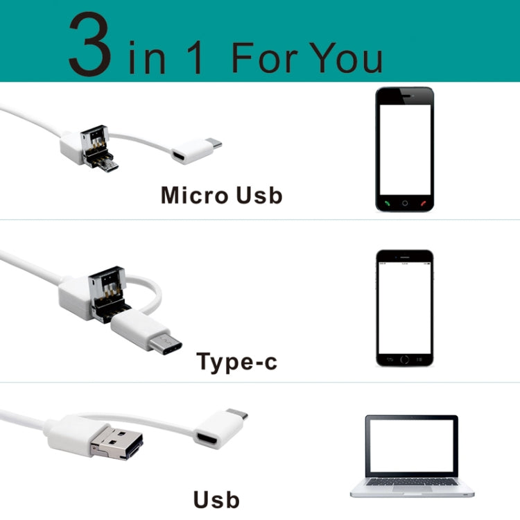 I98 1.3 Million HD Visual Earwax Clean Tool Endoscope Borescope with 6 LEDs, Lens Diameter: 5.5mm (Pink)