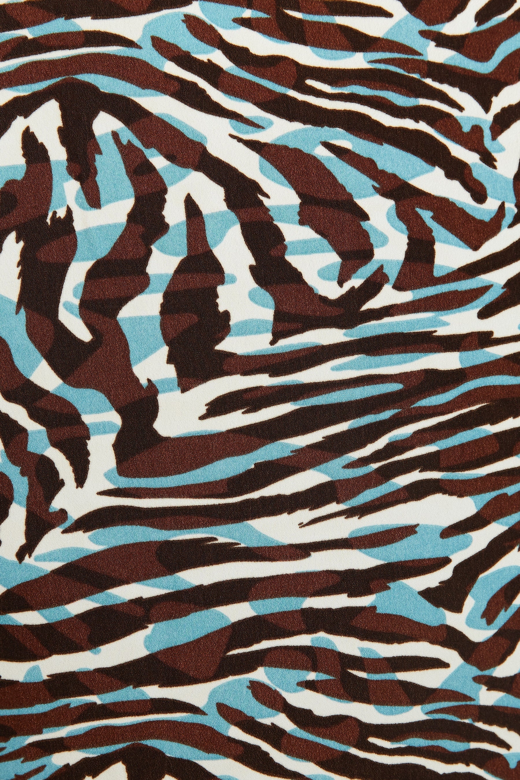 Candra Roar Print Midi Dress