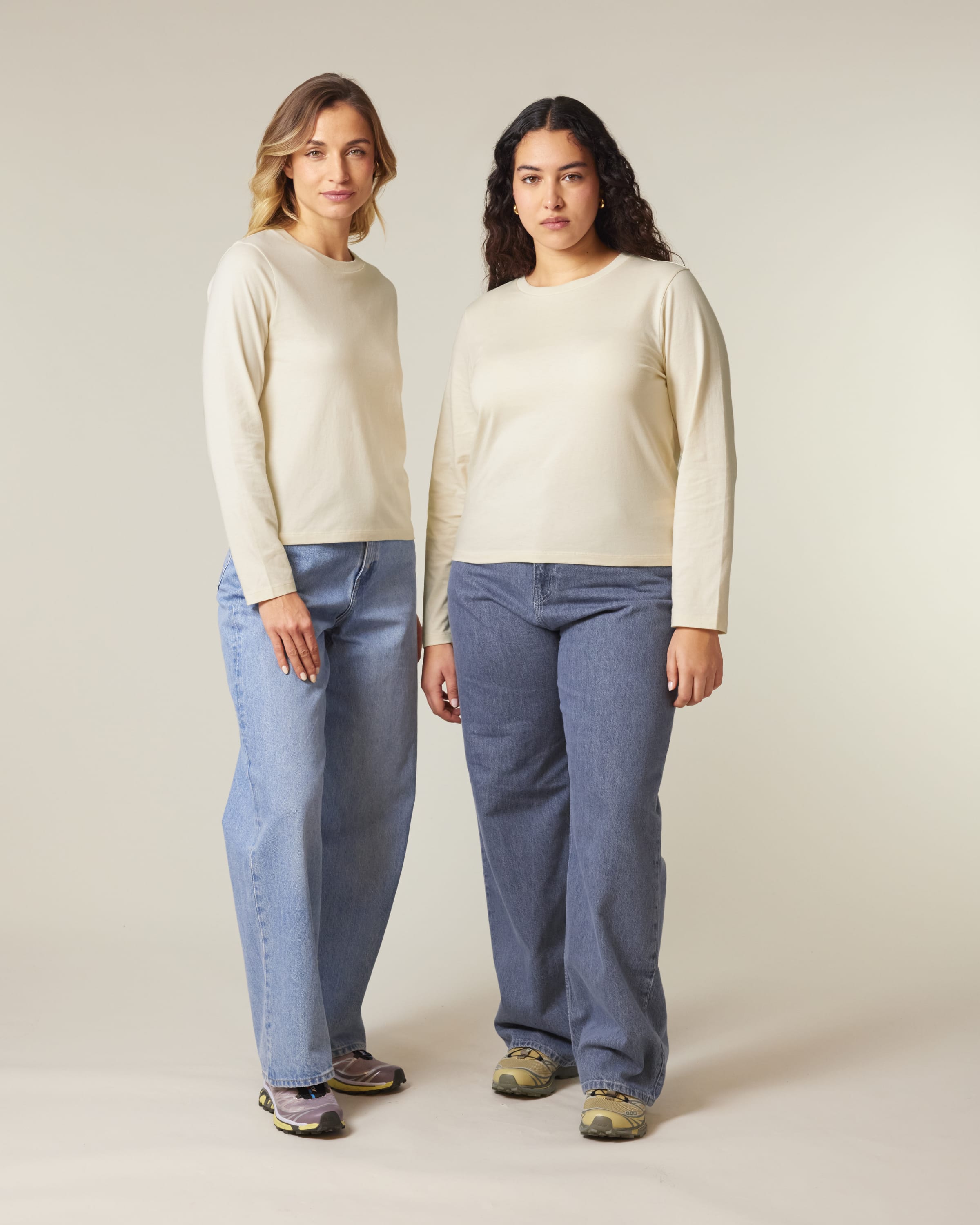 Organic Colours Long Sleeve T-shirt: Womens