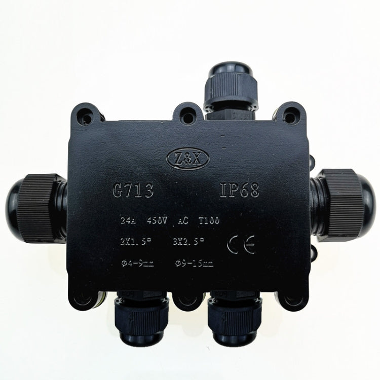 G713 IP68 Waterproof Five-way Junction Box for Protecting Circuit Board, G713-5P