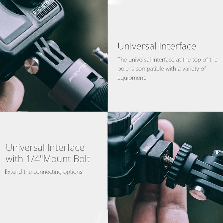PGYTECH P-GM-117 Action Camera Tripod Extension Selfie Stick for DJI Osmo Action, P-GM-117