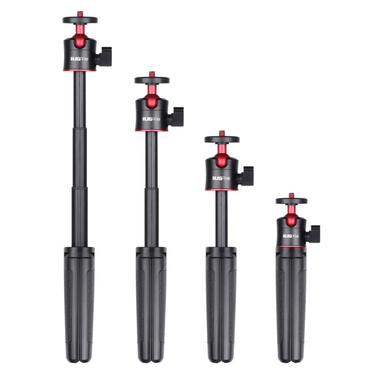 RUIGPRO Multi-functional Foldable Tripod Holder Selfie Monopod Stick with Ball Head for DJI, Insta360, GoPro and Other Action Cameras, Tripod Monopod