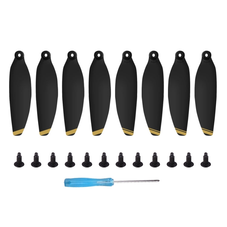 8 PCS/Set Sunnylife 4726F Low Noise Quick-release Wing Propellers for DJI Mini SE / Mini 2 / Mini 2 SE(Gold)