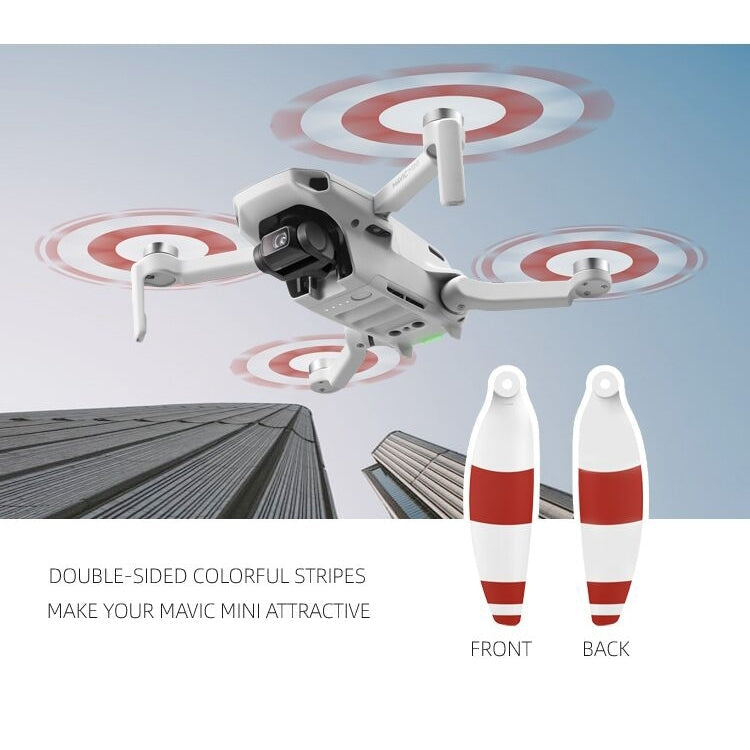 8 PCS/Set Sunnylife 4726F Low Noise Quick-release Wing Propellers for DJI Mini SE / Mini 2 / Mini 2 SE(Gold)