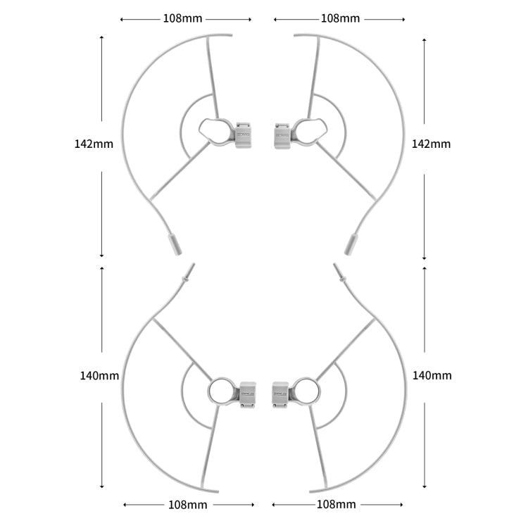 STARTRC 1109131 Drone Propeller Protective Guard Anti-collision Ring for DJI Mini  2 / Mavic Mini, For DJI Mini 2