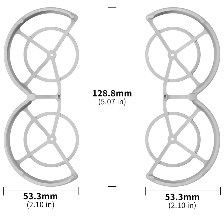 For DJI Neo STARTRC Drone Propeller Protective Guard Anti-collision Ring (Orange)