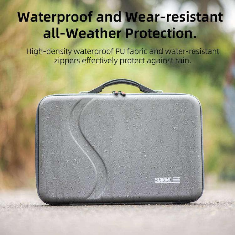 For DJI Avata 360 STARTRC Upgraded Shoulder PU Storage Bag Motion-Sensing Fly Kit Handbag, For DJI Avata 360