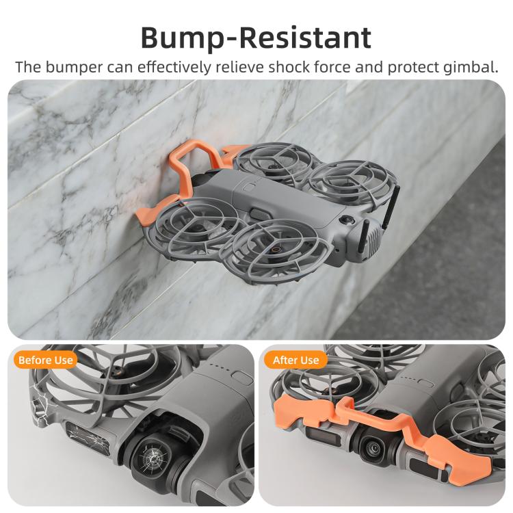 For DJI Neo 2 Sunnylife Quick-Release Gimbal Bumper Drone Lens Camera Guard Bar Protector Bump-proof Guard Bracket, For DJI Neo 2