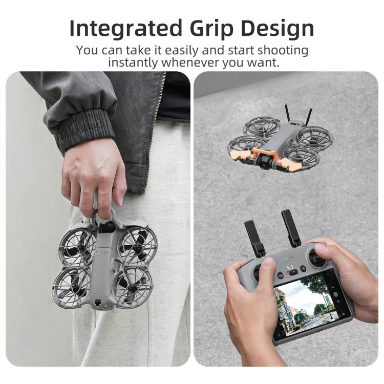For DJI Neo 2 Sunnylife Quick-Release Gimbal Bumper Drone Lens Camera Guard Bar Protector Bump-proof Guard Bracket, For DJI Neo 2