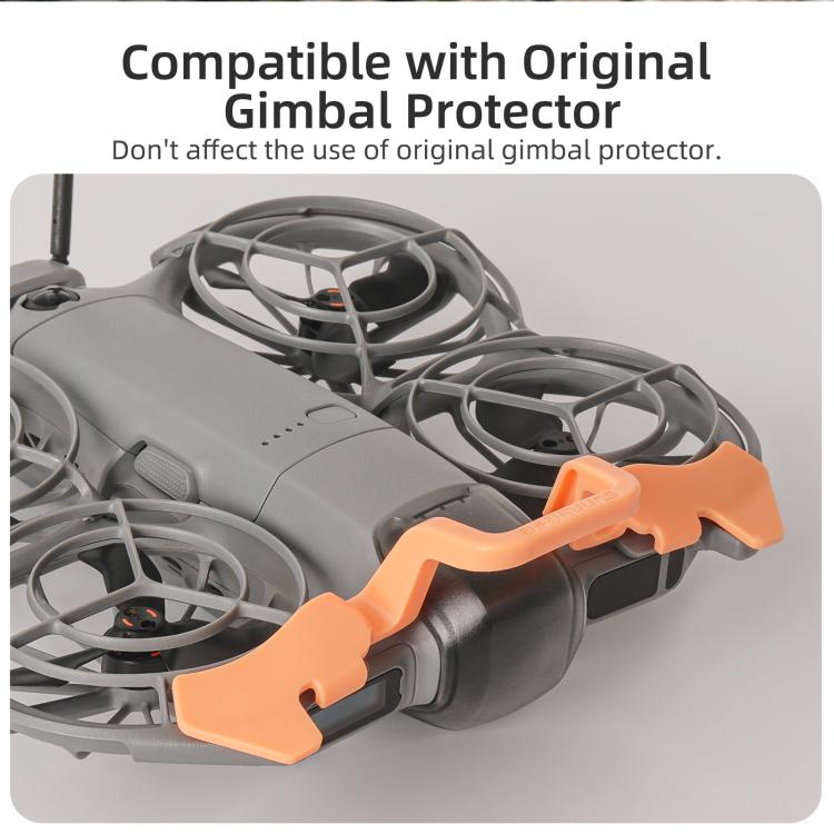 For DJI Neo 2 Sunnylife Quick-Release Gimbal Bumper Drone Lens Camera Guard Bar Protector Bump-proof Guard Bracket, For DJI Neo 2