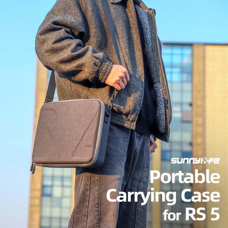 For DJI RS 5 Sunnylife Multifunctional Carrying Case Handbag Shoulder Bags Crossbody Storage Bag, For DJI RS 5