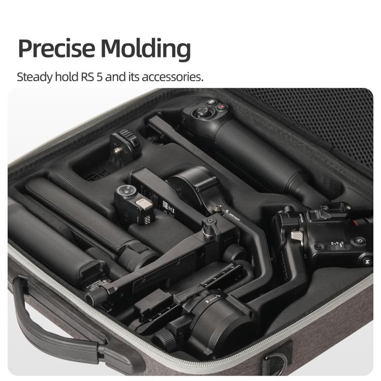 For DJI RS 5 Sunnylife Multifunctional Carrying Case Handbag Shoulder Bags Crossbody Storage Bag, For DJI RS 5