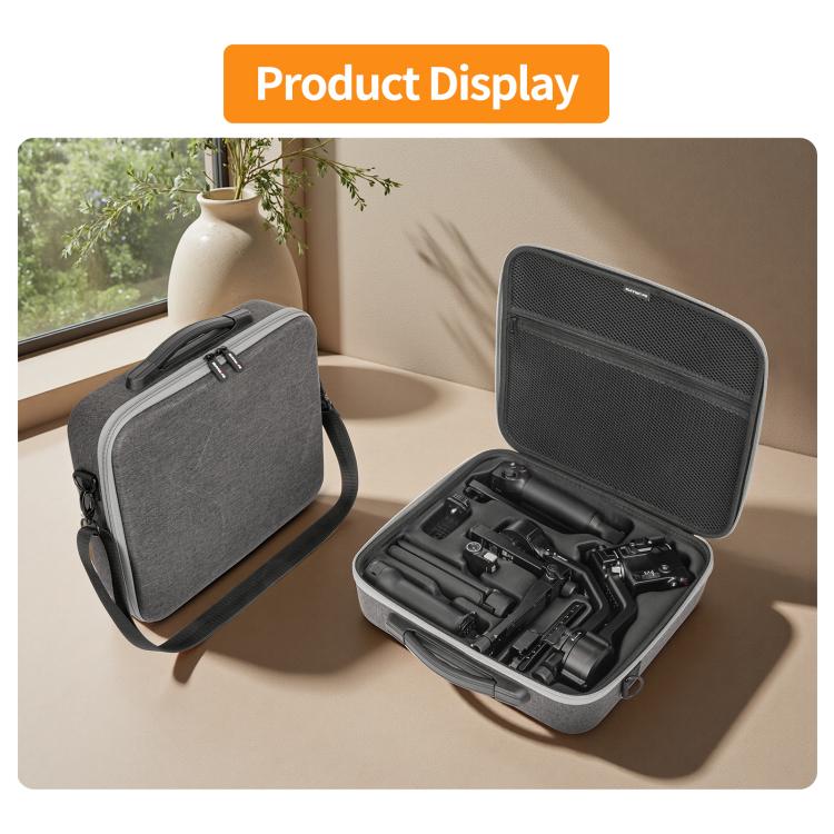 For DJI RS 5 Sunnylife Multifunctional Carrying Case Handbag Shoulder Bags Crossbody Storage Bag, For DJI RS 5