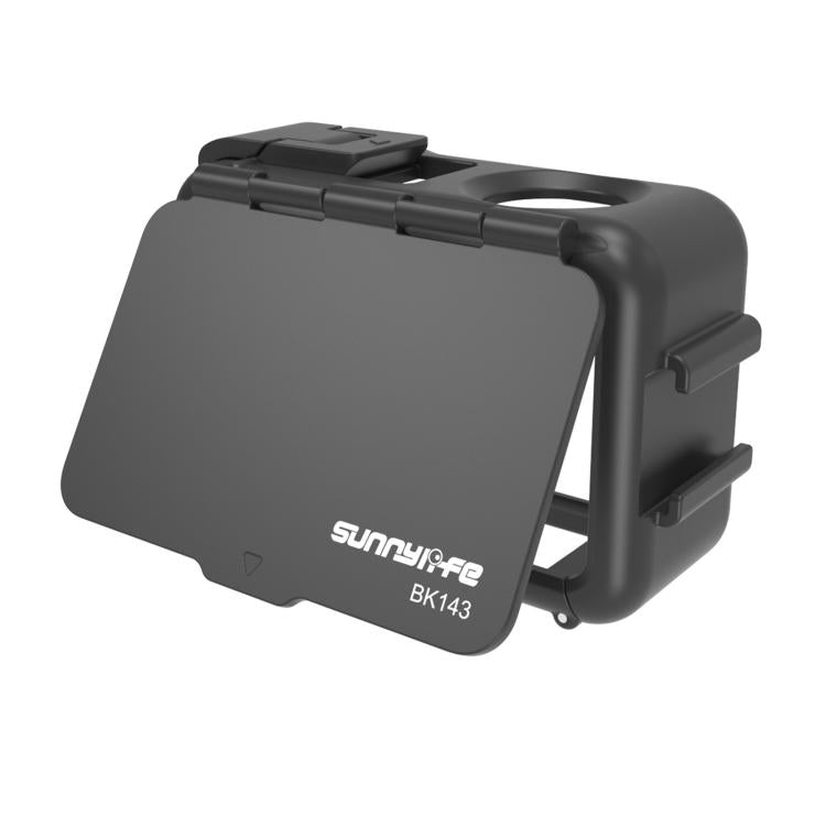 For DJI Osmo Action 6 Sunnylife Protective Case Frame Mount AdapterHousing Case with Detachable Sun Hood, For DJI Osmo Action 6