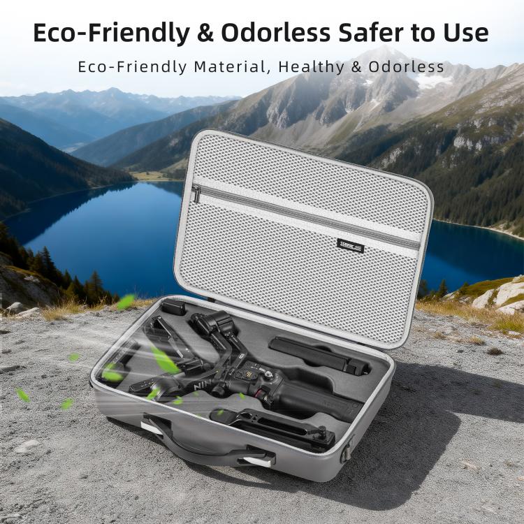 For DJI RS 5 STARTRC Portable PU Storage Bag Box Suitcase, For DJI RS 5