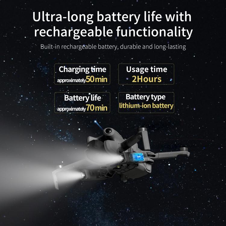 For DJI Mini 4 Pro STARTRC Night Navigation Searchlight LED Flashlight Rechargeable Refill Lighting Signal Light, For DJI Mini 4 Pro