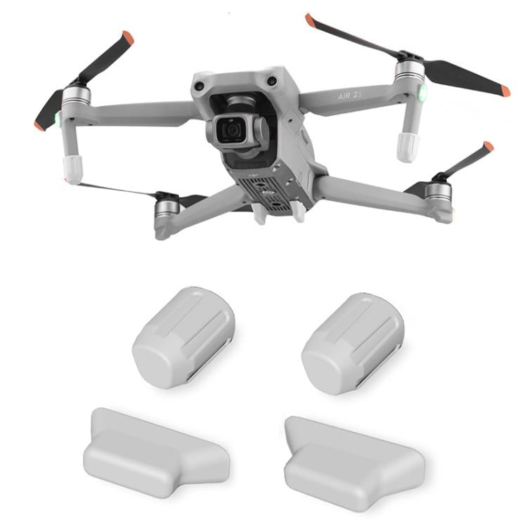For DJI Mavic Air 2S BRDRC Drone Legs Feet Cover Protective Pad Dust-proof Cover, For DJI Mavic Air 2S