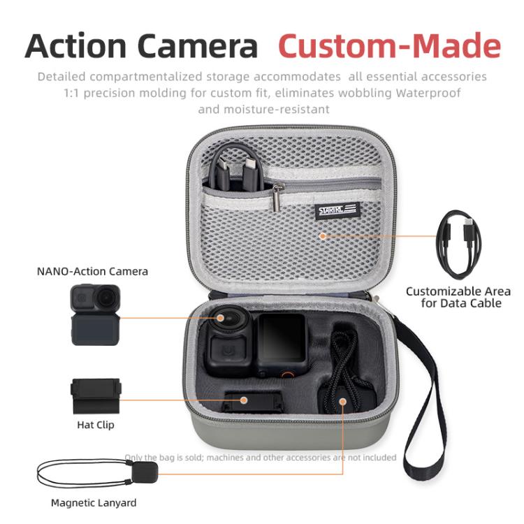 For DJI Osmo Nano STARTRC Portable Carrying Box Mini Standard Combo Bag, For DJI Osmo Nano