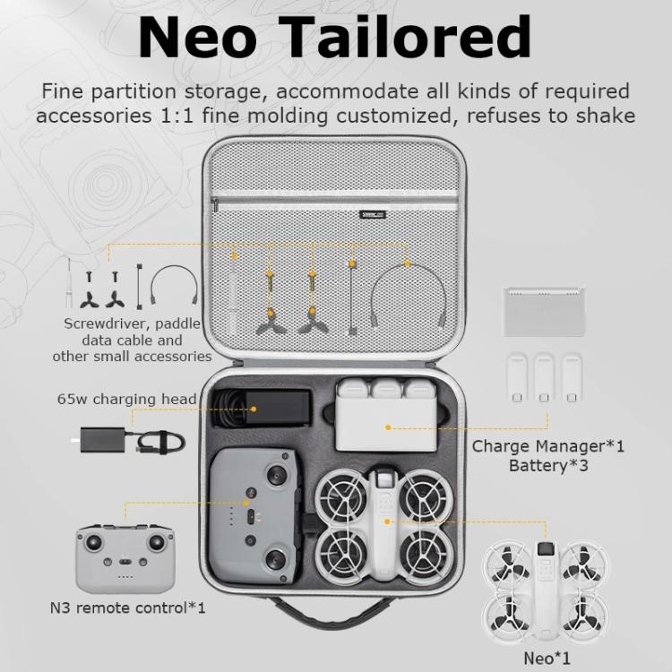 For DJI Neo STARTRC Shoulder Storage Bag Handbag, For DJI Neo