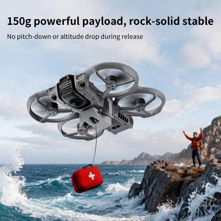For DJI Avata 360 STARTRC Geomagnetic Air-Dropping System Thrower Parabolic
