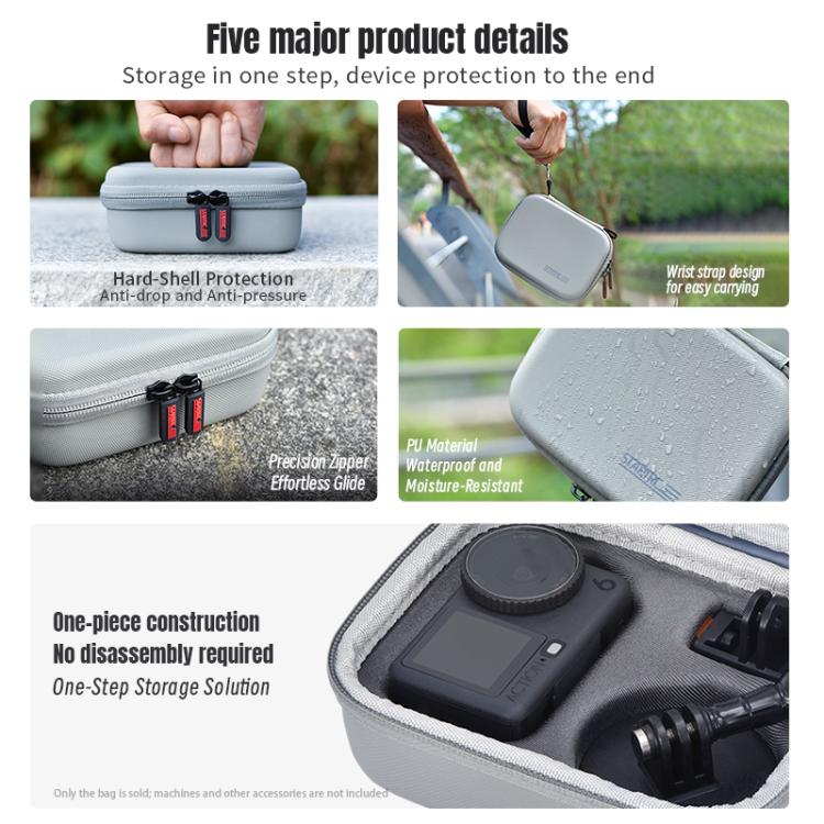 For DJI Osmo Action 6 STARTRC Portable Carrying Box Mini Standard Combo Bag, For DJI Osmo Action 6