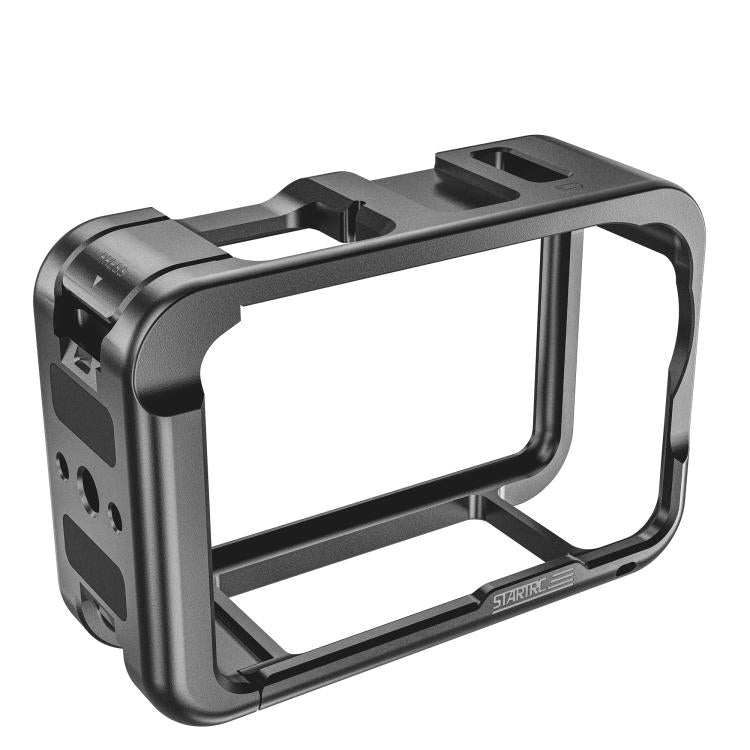 For DJI Osmo Action 6 STARTRC Metal Cage Frame with Cold Shoe, For DJI Osmo Action 6 Metal Cage