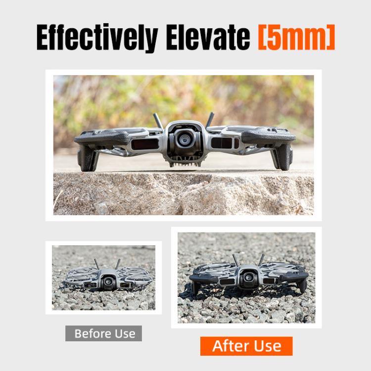 For DJI Neo 2 STARTRC Light Anti-Sink Floating Propeller Guard Bumper, For DJI Neo 2 (Black), For DJI Neo 2 (Orange)