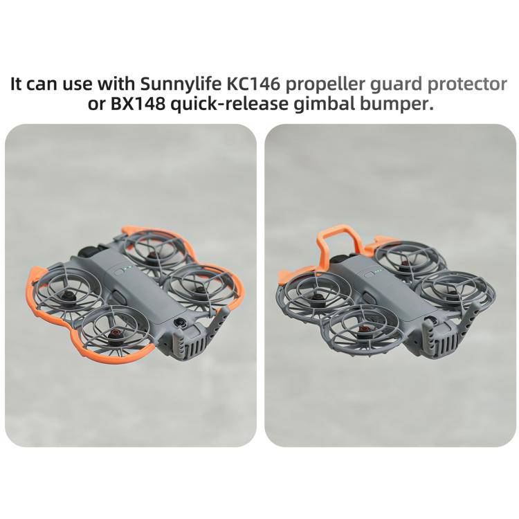 For DJI Neo 2 Sunnylife Hollow Design Digital Transceiver Protector Crash-Proof Digital Transceiver Cover