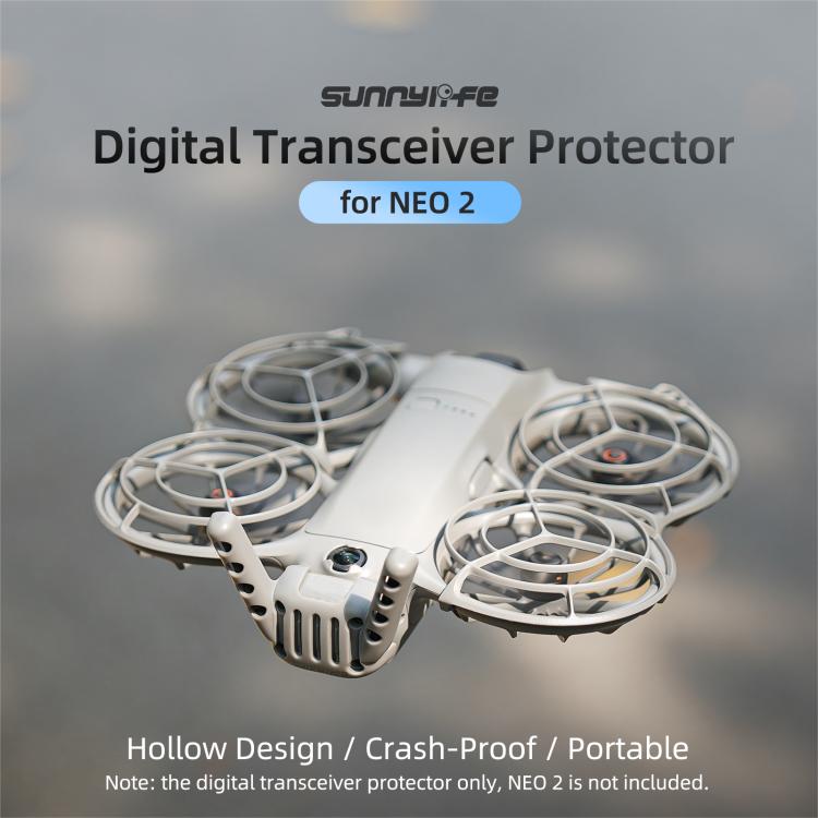 For DJI Neo 2 Sunnylife Hollow Design Digital Transceiver Protector Crash-Proof Digital Transceiver Cover