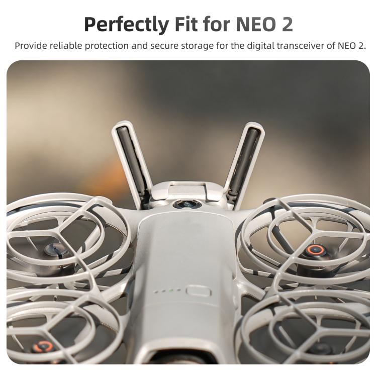 For DJI Neo 2 Sunnylife Hollow Design Digital Transceiver Protector Crash-Proof Digital Transceiver Cover
