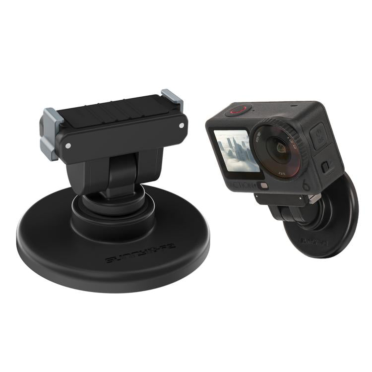 Sunnylife Quick-Release Dual-Direction Magnetic Base Mount 1/4 180 Tilt Adjustable Tabletop Base Bracket For DJI Osmo Nano / Action 6, DZ-141 For DJI Osmo Nano / Action 6