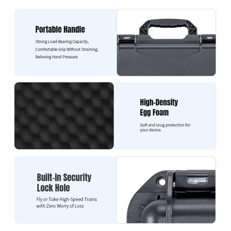 For DJI Neo 2 STARTRC Portable Mini PP Waterproof Explosion-proof Suitcase Storage Box, For DJI Neo 2 Mini Box