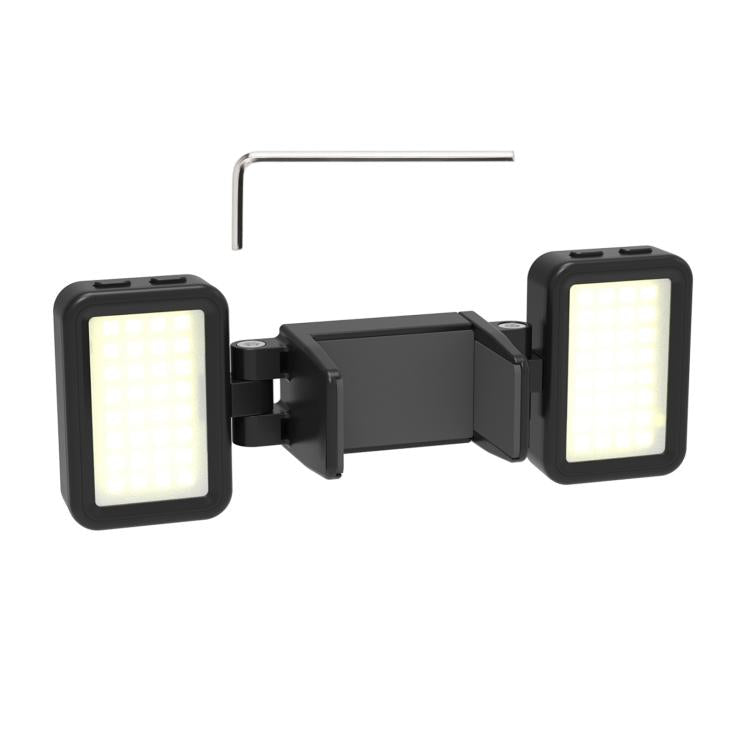 For DJI Osmo Pocket 3 Sunnylife Adjustable LED Video Light Quick-Release Fill Light Tri-Color Dimmable Portable Fill Lamp