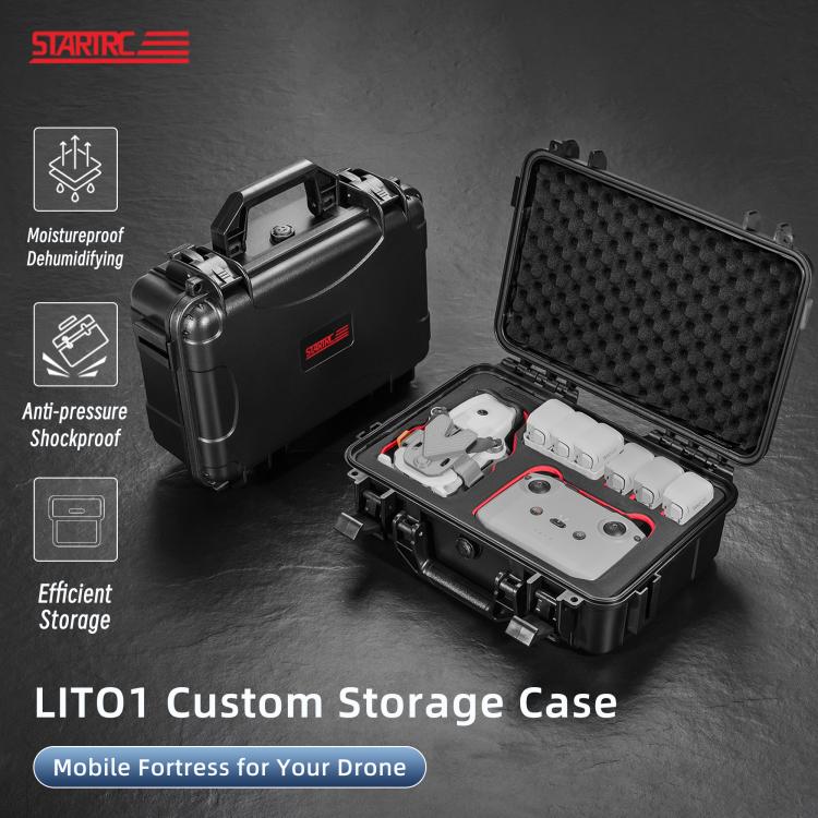 For DJI Lito 1 / X1 STARTRC PP Waterproof Shockproof Suitcase Portable Storage Box, For DJI Lito 1 / X1