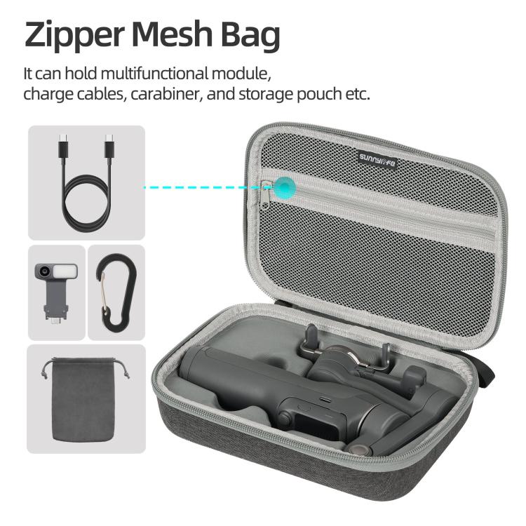 For DJI Osmo Mobile 8P Sunnylife Portable Carrying Case Mini Bag Handbag