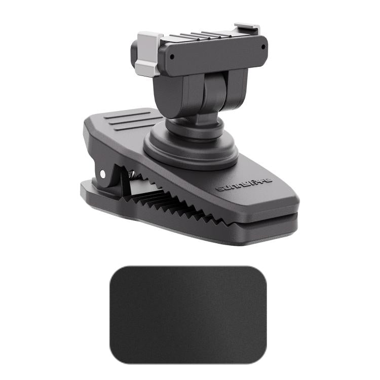 Sunnylife Magnetic Quick-Release Backpack Clip Adjustable Action Camera Clamp Vertical-Horizontal Mount for DJI Osmo Nano / Action 6, MJ-172 For DJI Osmo Nano / Action 6