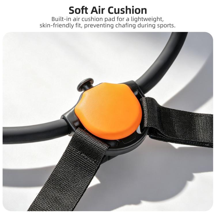 For DJI Osmo Nano / Action 6 Sunnylife Dual-Direction Magnetic Quick-Release Neck Mount Adjustable Selfie Holder with Body Strap, For DJI Osmo Nano / Action 6