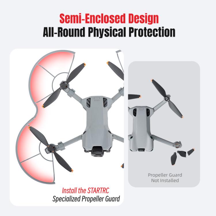 For DJI Mini 5 Pro STARTRC Drone Propeller Protective Guard Anti-collision Ring, For DJI Mini 5 Pro