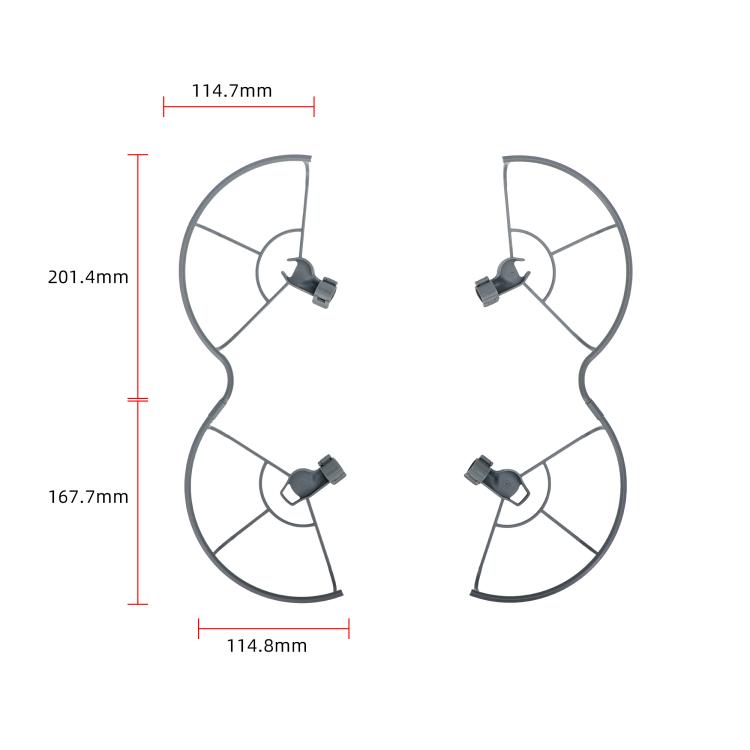 For DJI Mini 5 Pro STARTRC Drone Propeller Protective Guard Anti-collision Ring, For DJI Mini 5 Pro