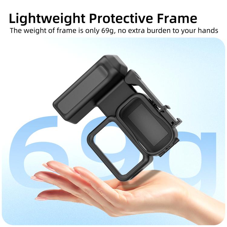 For DJI Osmo Nano Sunnylife Integrated Street Photography Handle Ergonomic Hand Grip Quick Release Shutter Handle, For DJI Osmo Nano
